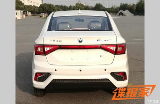 纯电动力轿车 华晨之怡ev180申报图曝光