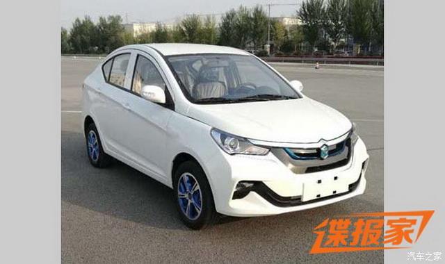 纯电动力轿车 华晨之怡ev180申报图曝光