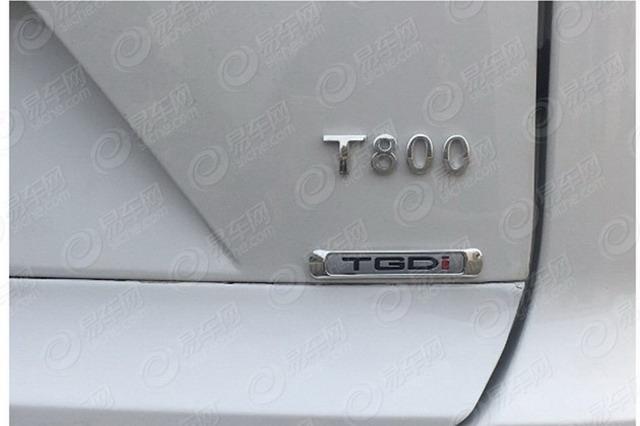 众泰七座suv现身 t800申报信息曝光