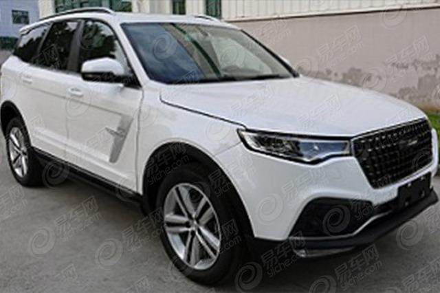 众泰七座suv现身 t800申报信息曝光
