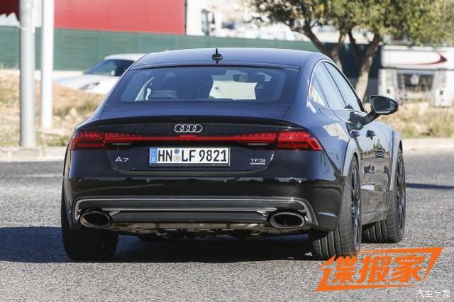 新奥迪rs 7 sportback谍照 够快够豪华