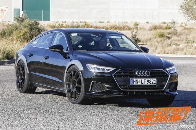 新奥迪rs 7 sportback谍照 够快够豪华