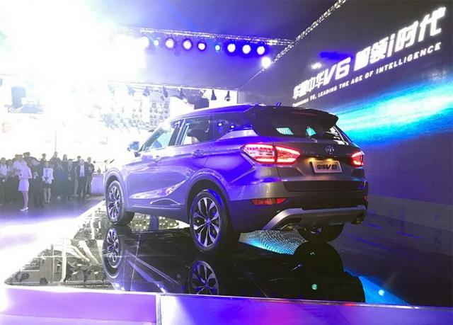 全新紧凑型suv 中华v6预计售价8.98万起