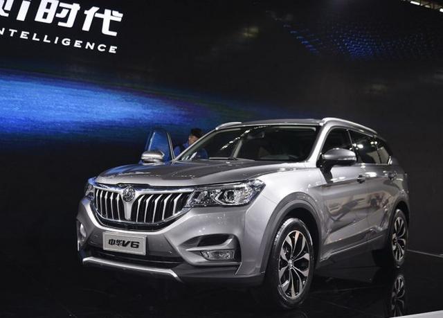 全新紧凑型suv 中华v6预计售价8.98万起