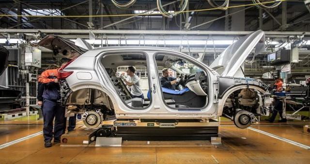 沃尔沃xc40海外下线 2018年初交付