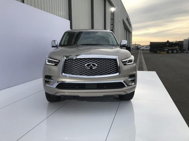 英菲尼迪全新qx80正式亮相 外观升级调整