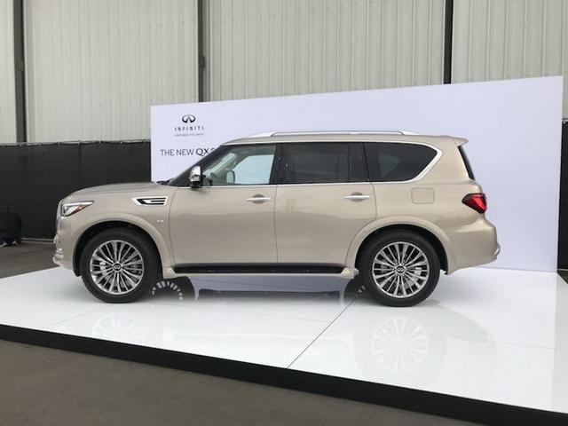 英菲尼迪全新qx80正式亮相 外观升级调整