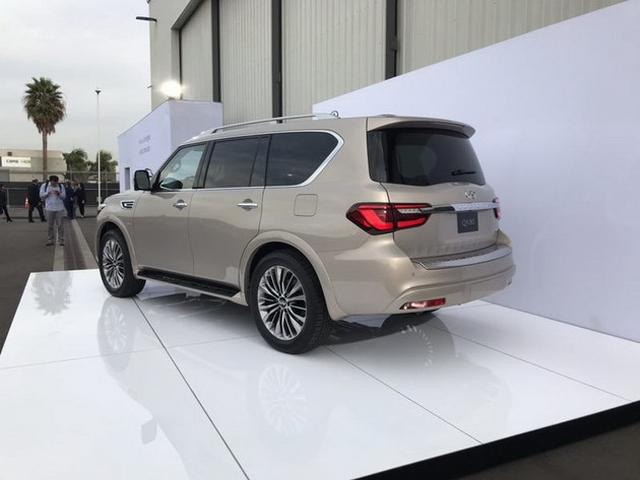 英菲尼迪全新qx80正式亮相 外观升级调整