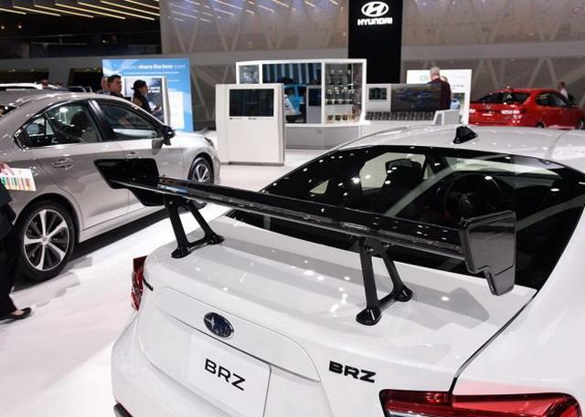 斯巴鲁新款brz ts亮相 或限量500台