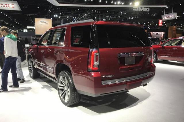 gmc yukon denali亮相洛杉矶车展 换装10at