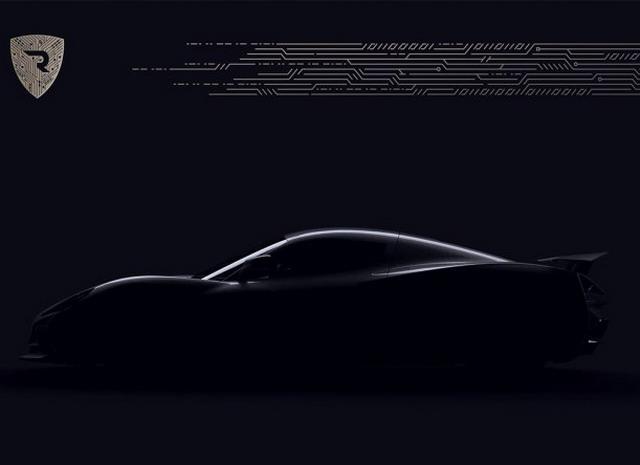 rimac新电动超跑预告图 日内瓦车展亮相