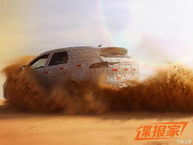 比亚迪全新suv谍照曝光 或为第二代唐