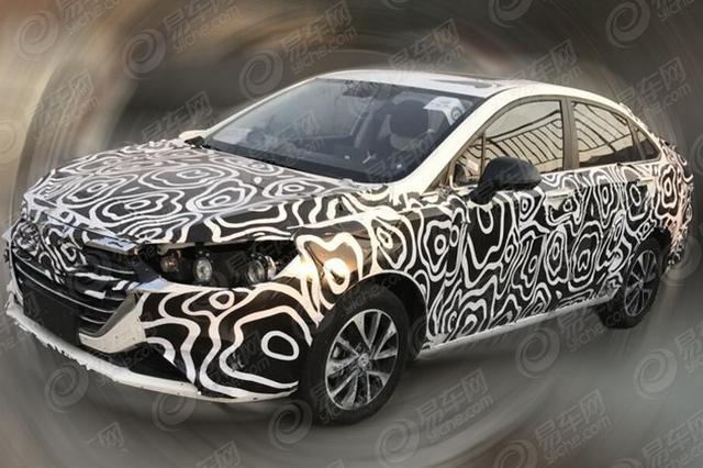 绅宝全新d50 4at车型谍照 或2018年上市