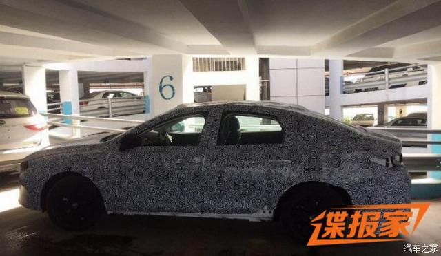 疑似比亚迪全新一代秦谍照 动感溜背造型
