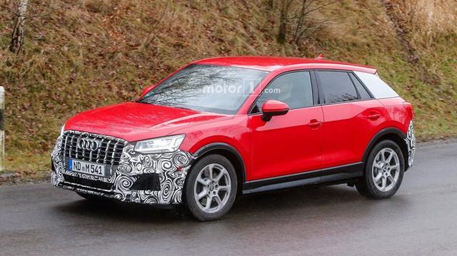 高性能小suv 疑似奥迪sq2路试谍照曝光