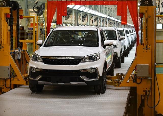 猎豹cs9 ev新车正式下线 续航里程255km