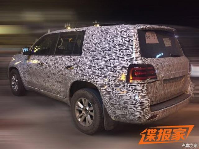 新一代硬派越野 恒天h5谍照曝光