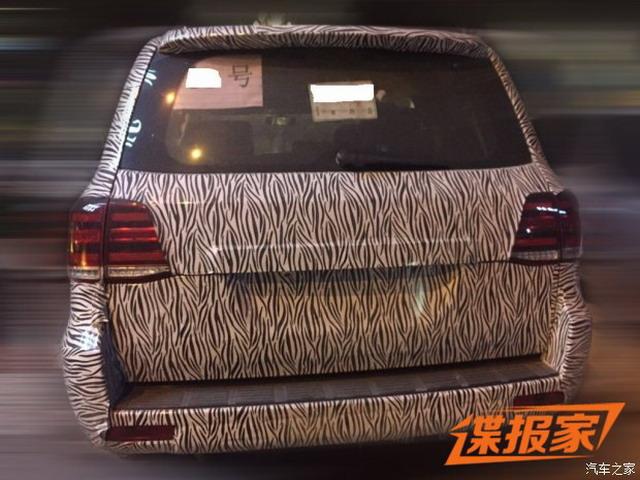 新一代硬派越野 恒天h5谍照曝光