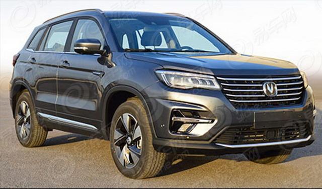 全新外观造型 新长安cs75申报图曝光