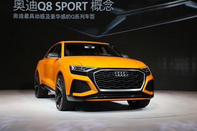 奥迪q8谍照曝光 造型极富未来感