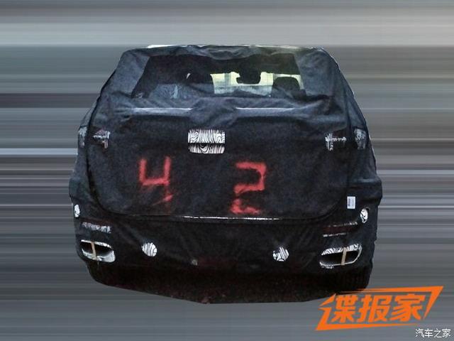 基于bma平台打造 吉利sx11插电式混动版谍照