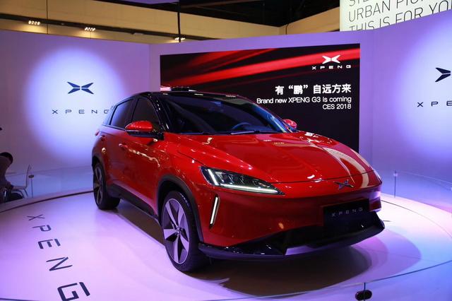 电动紧凑型suv 小鹏汽车g3车型亮相ces 
