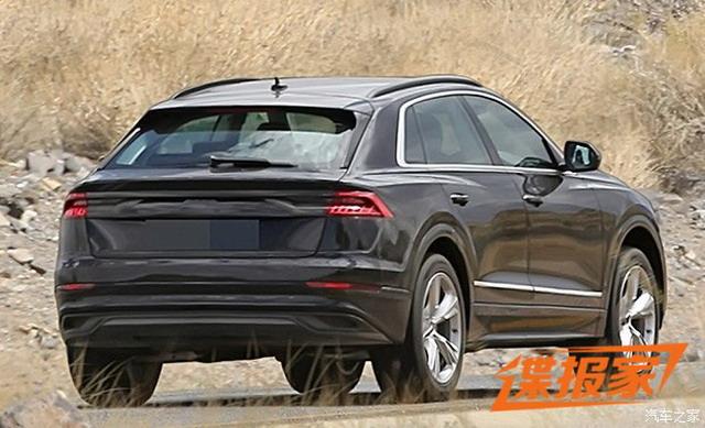 搭载3.0t/4.0t发动机 奥迪q8低伪谍照曝光