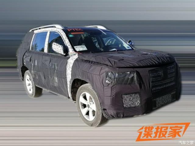硬派越野够霸气 疑似荣威rx8预告图