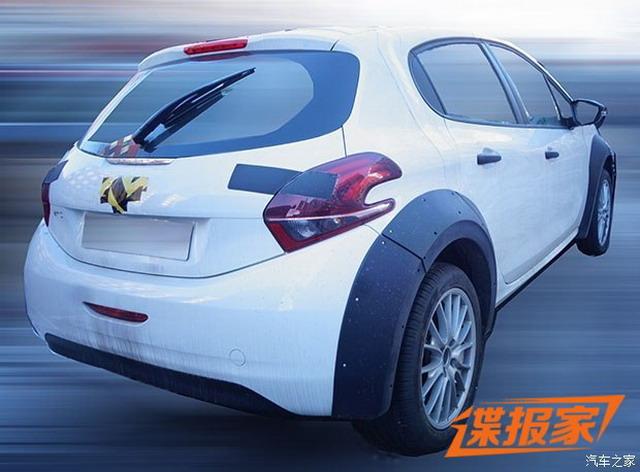 全新紧凑级车型 东风d53测试车谍照曝光