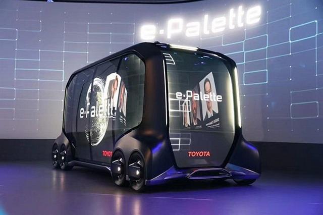 真正“面包车” 丰田e-palette概念车型亮相