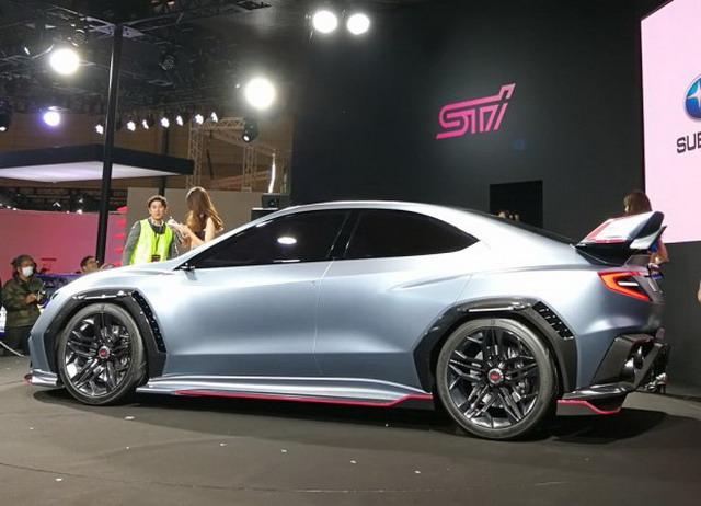 斯巴鲁全新sti概念车 2018年东京改装展发布
