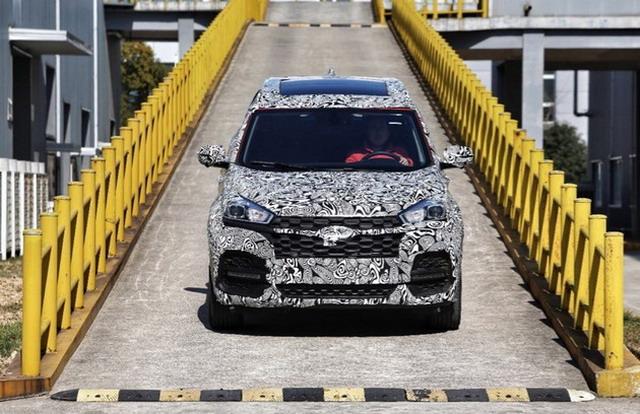 曝奇瑞7座suv t18谍照 将2018上半年上市