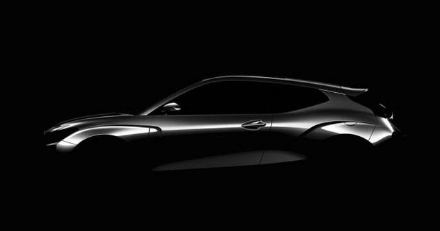 现代新veloster飞思最新预告 亮相北美车展