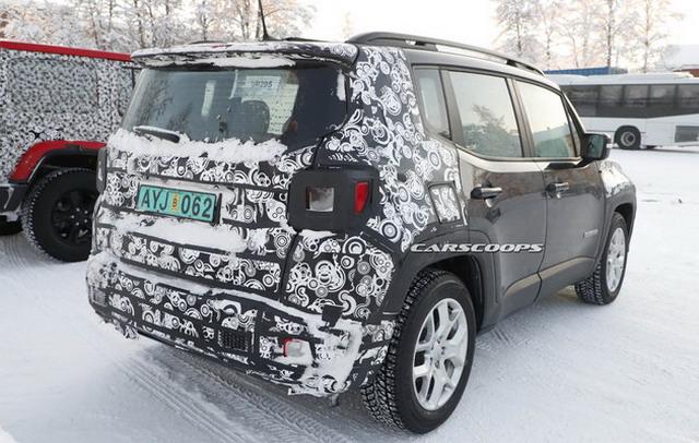 2019款jeep自由侠谍照曝光 动力更加强劲