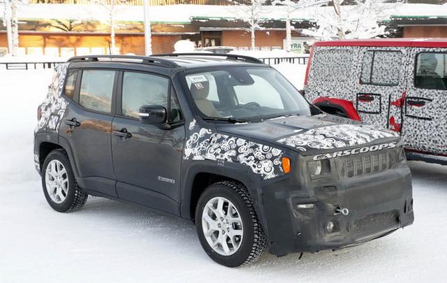 2019款jeep自由侠谍照曝光 动力更加强劲