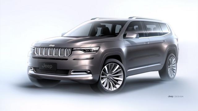 商务化高端suv jeep大指挥官官图发布