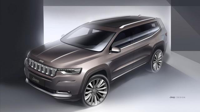 商务化高端suv jeep大指挥官官图发布