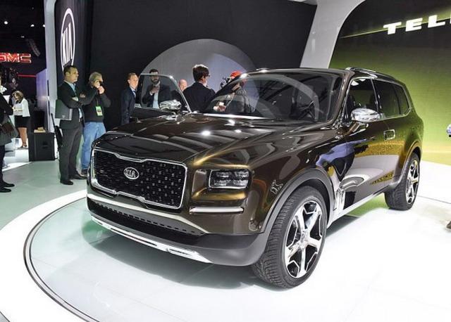 大型豪华suv 起亚telluride概念车将量产