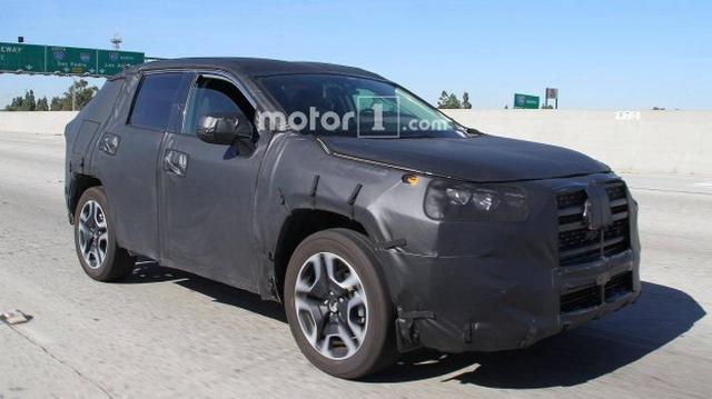 外观大升级 曝丰田新一代rav4谍照