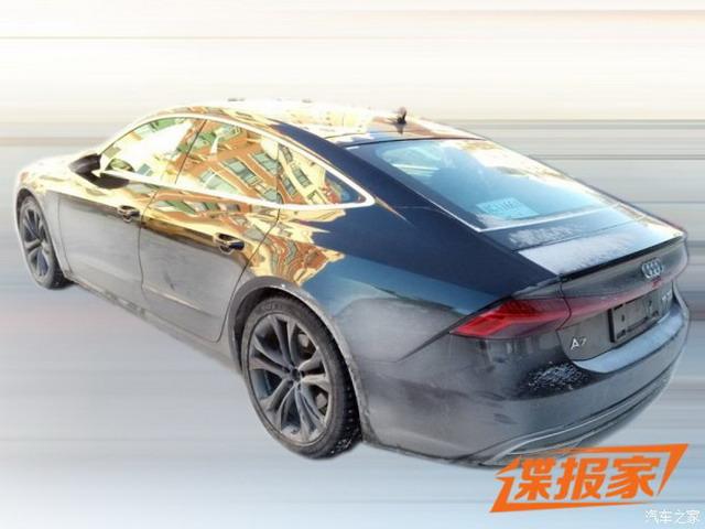 最美轿跑换代 新奥迪a7 sportback国内谍照