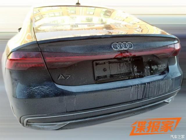最美轿跑换代 新奥迪a7 sportback国内谍照