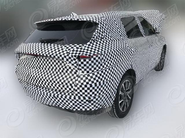 基于ax8打造 东风风神ax8混动版车型谍照
