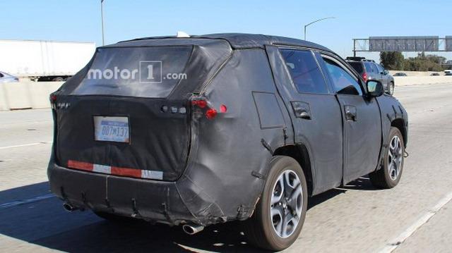 外观大升级 曝丰田新一代rav4谍照