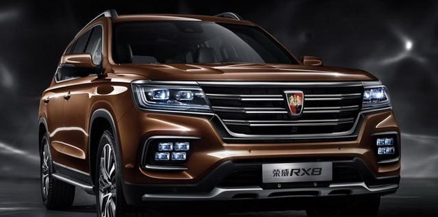 7座中大型suv 荣威rx8官图发布 