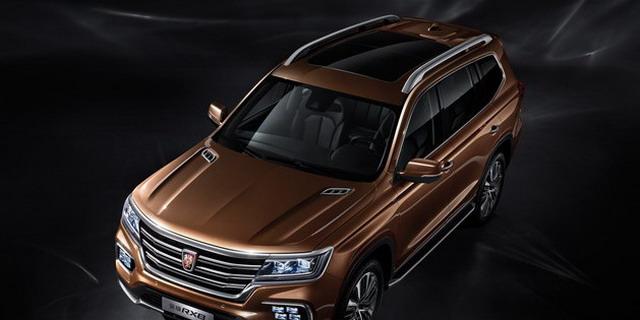 7座中大型suv 荣威rx8官图发布 