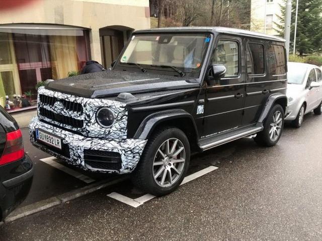全新amg g级低伪装谍照曝光 尽显硬派本色