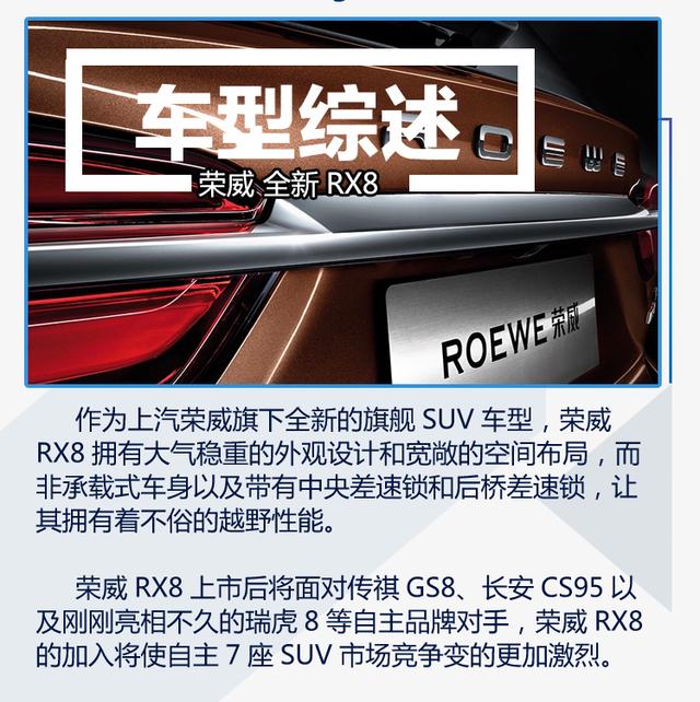 定位硬派中大型suv 荣威rx8正式亮相