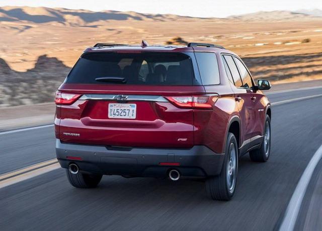 7座中大型suv 雪佛兰全新traverse rs官图