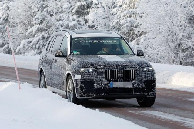 真正的旗舰级suv 新款宝马x7谍照曝光 