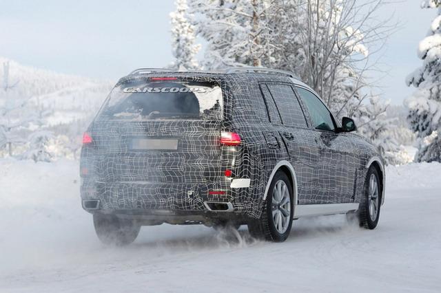 真正的旗舰级suv 新款宝马x7谍照曝光 